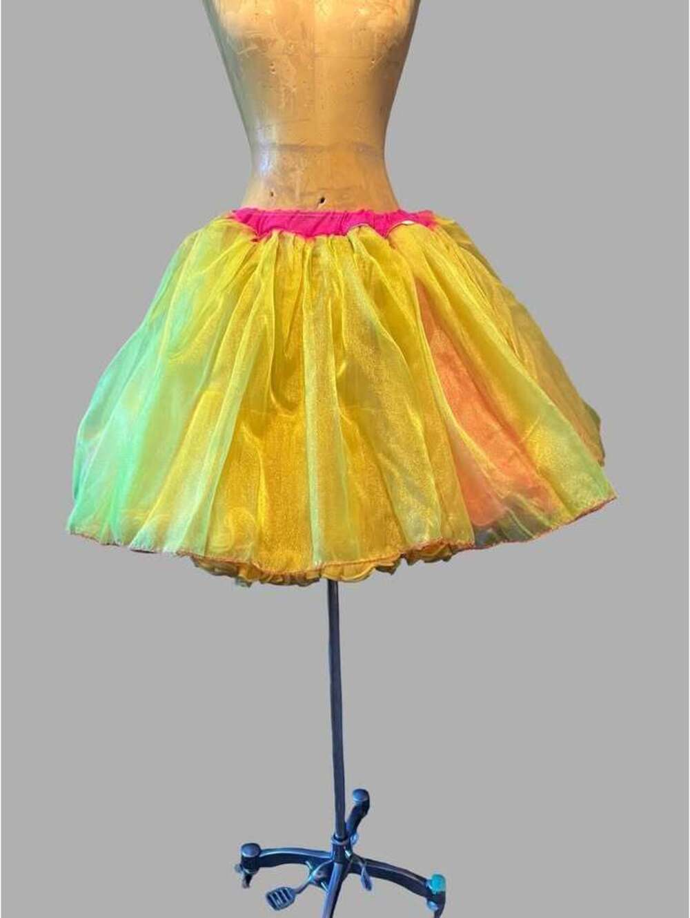 Multi-Color Layered Tulle Petticoat Tutu Skirt